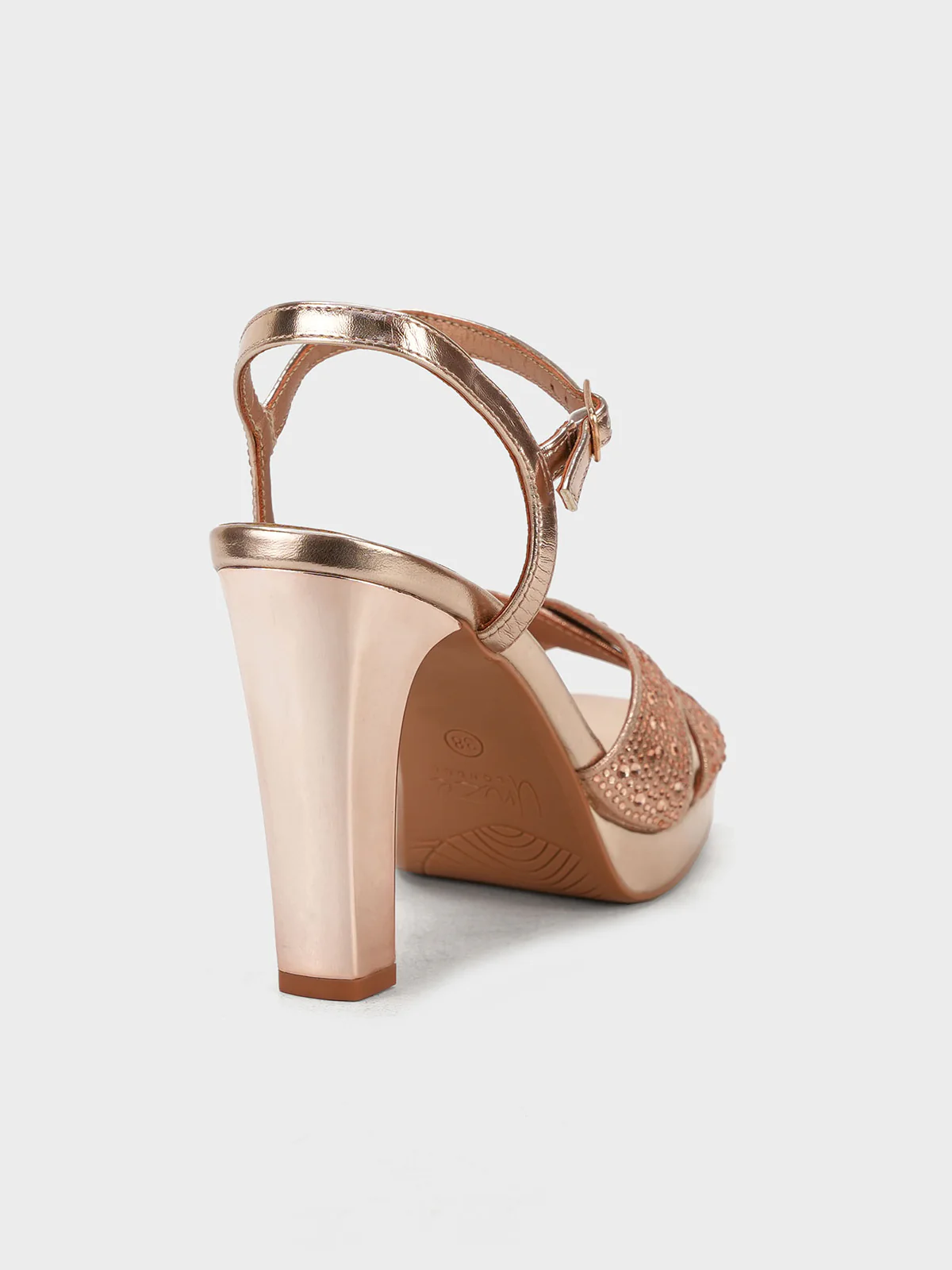 Women "ACHAVA" Glamorous Block Heel Sandals - Image 5