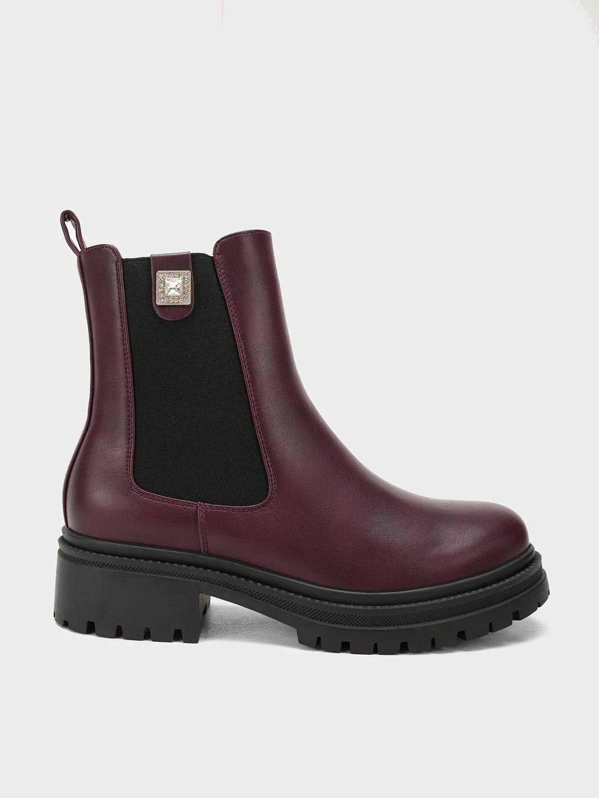Women "ADWOA" High Ankle Design Boots - Image 9