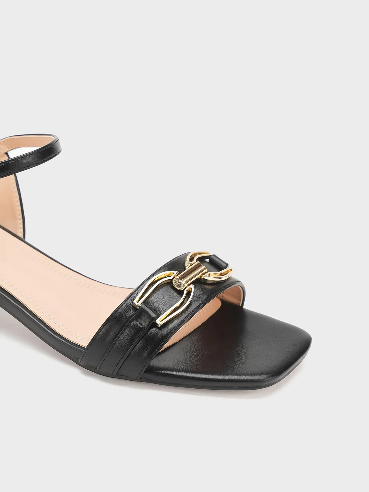 Women "AEXTER" Block Heel Buckle Sandals - Image 7