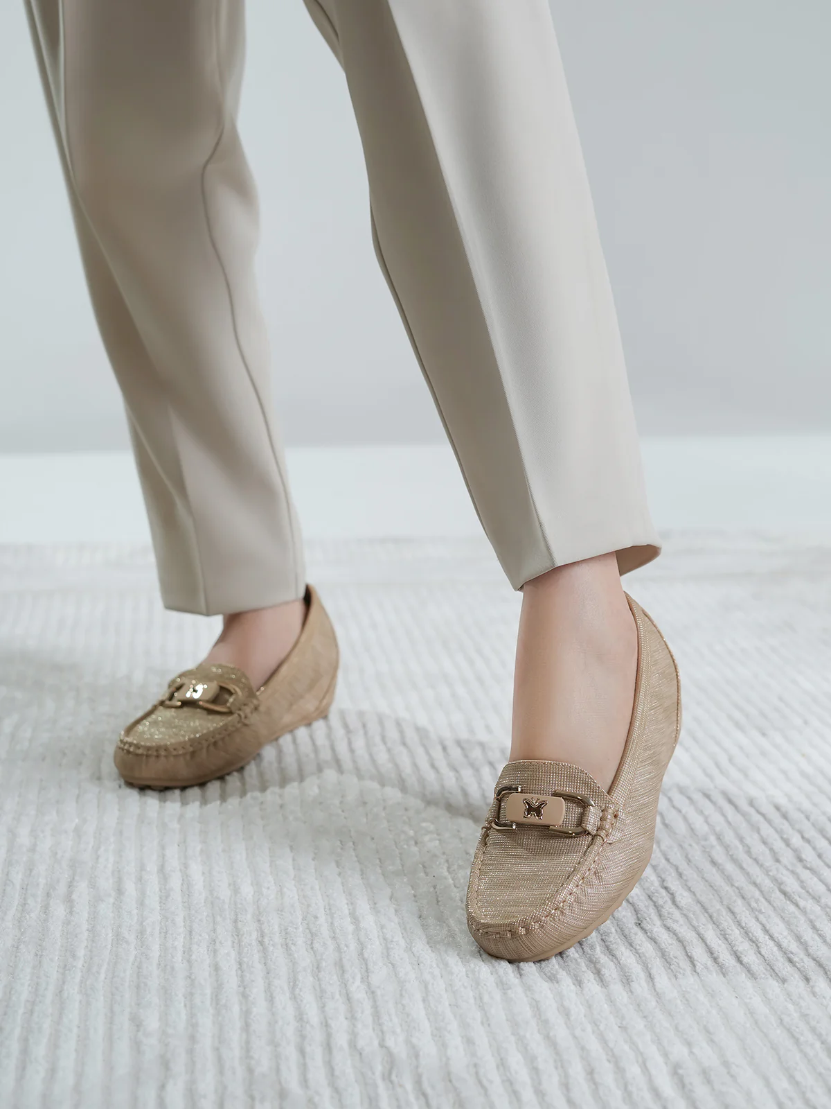 Women "ALDRICH" Soft Slip On Moccasins - Image 3