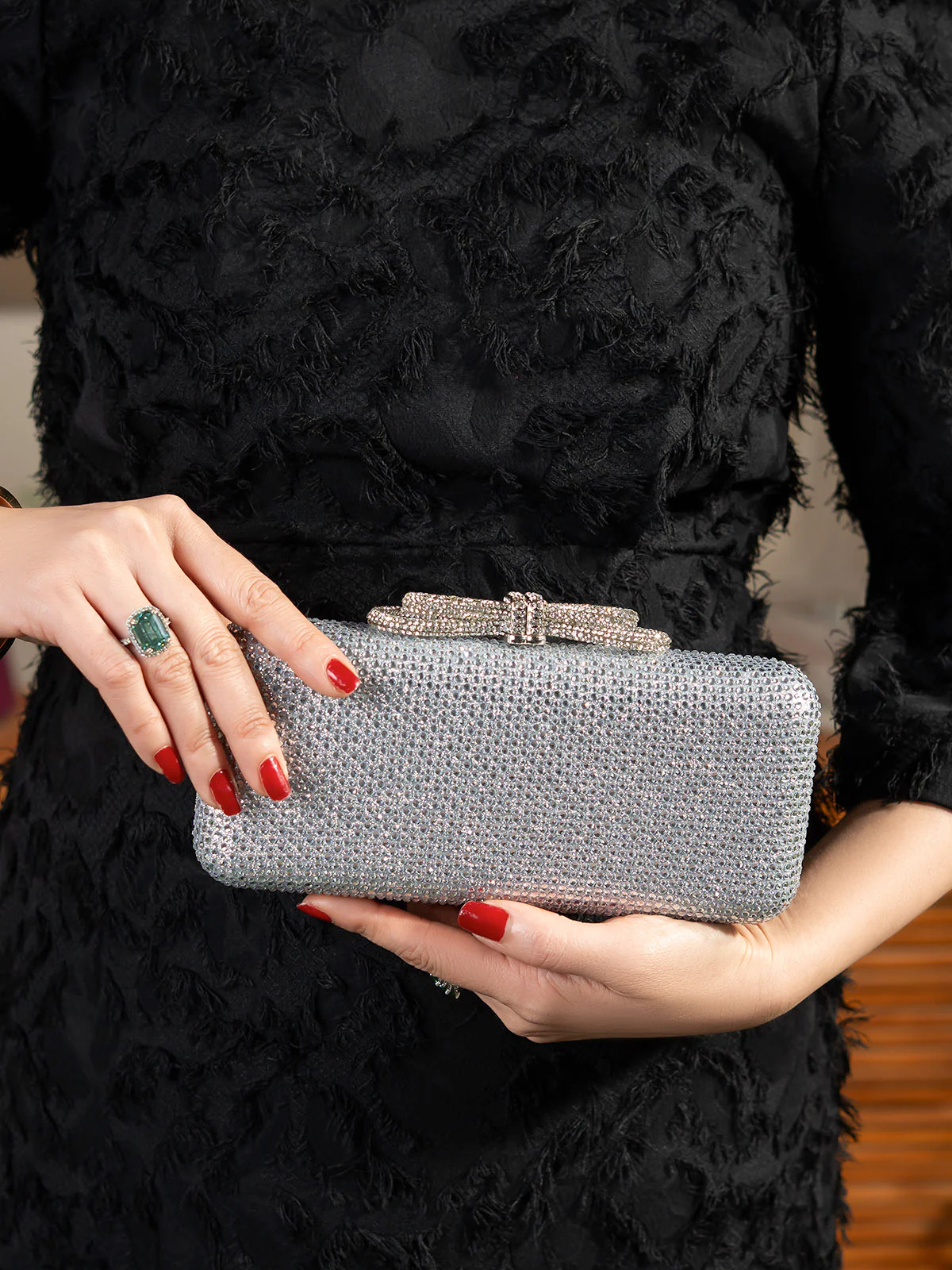 Women "ALEXIS" Formal Evening Bag - Image 11