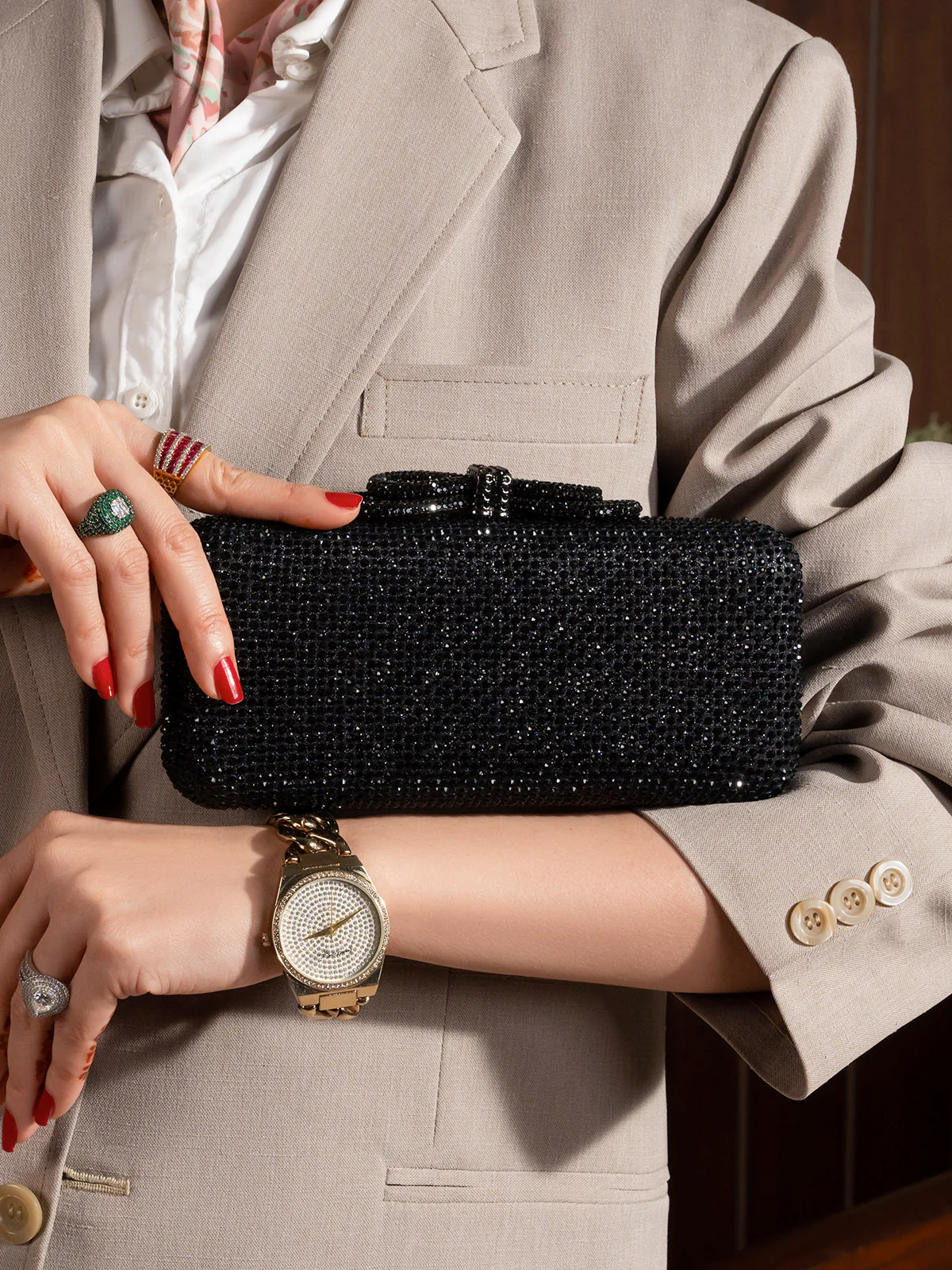 Women "ALEXIS" Formal Evening Bag - Image 3