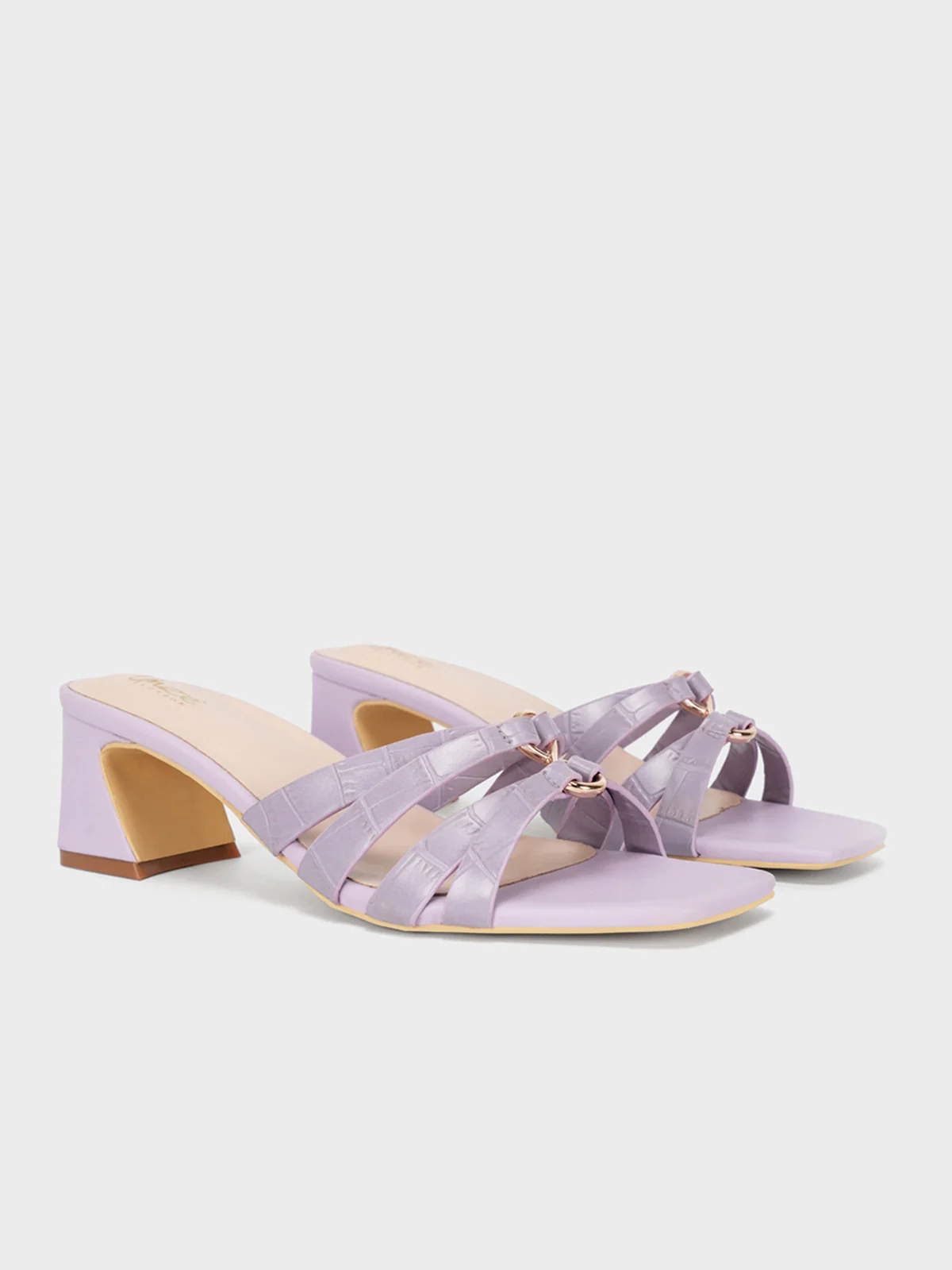 Women "ALEZAE" Block Heel Sandals - Image 2
