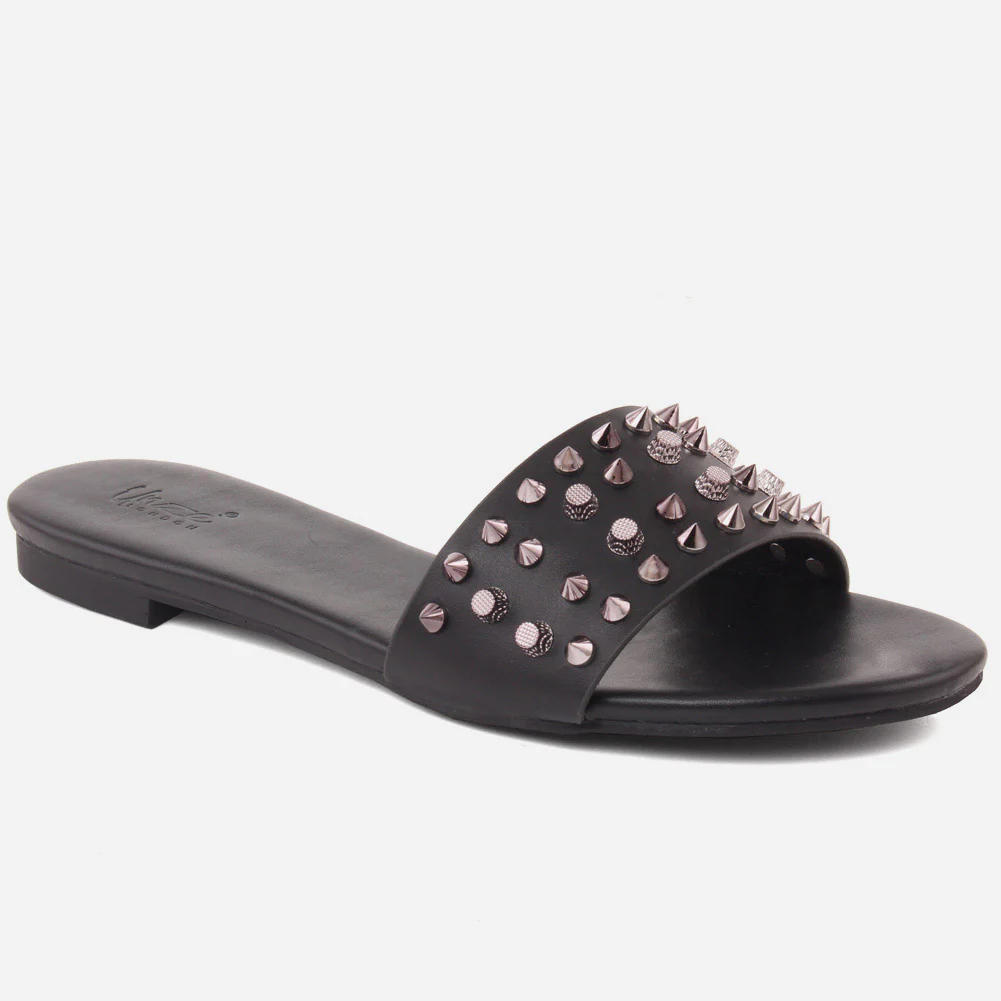 Women "ALINA" Sparkle Evening Look Slippers