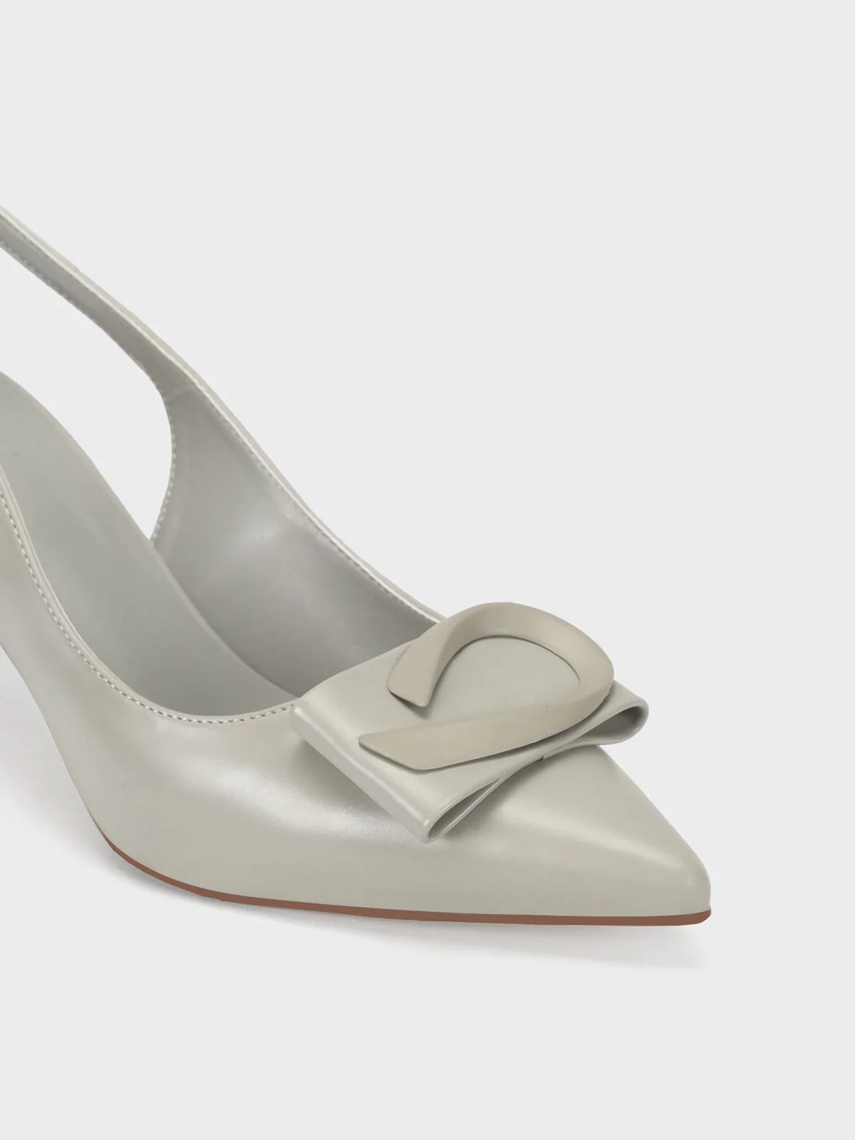 Women "ANNETTE" Pointy Back Strap Courts - Image 4