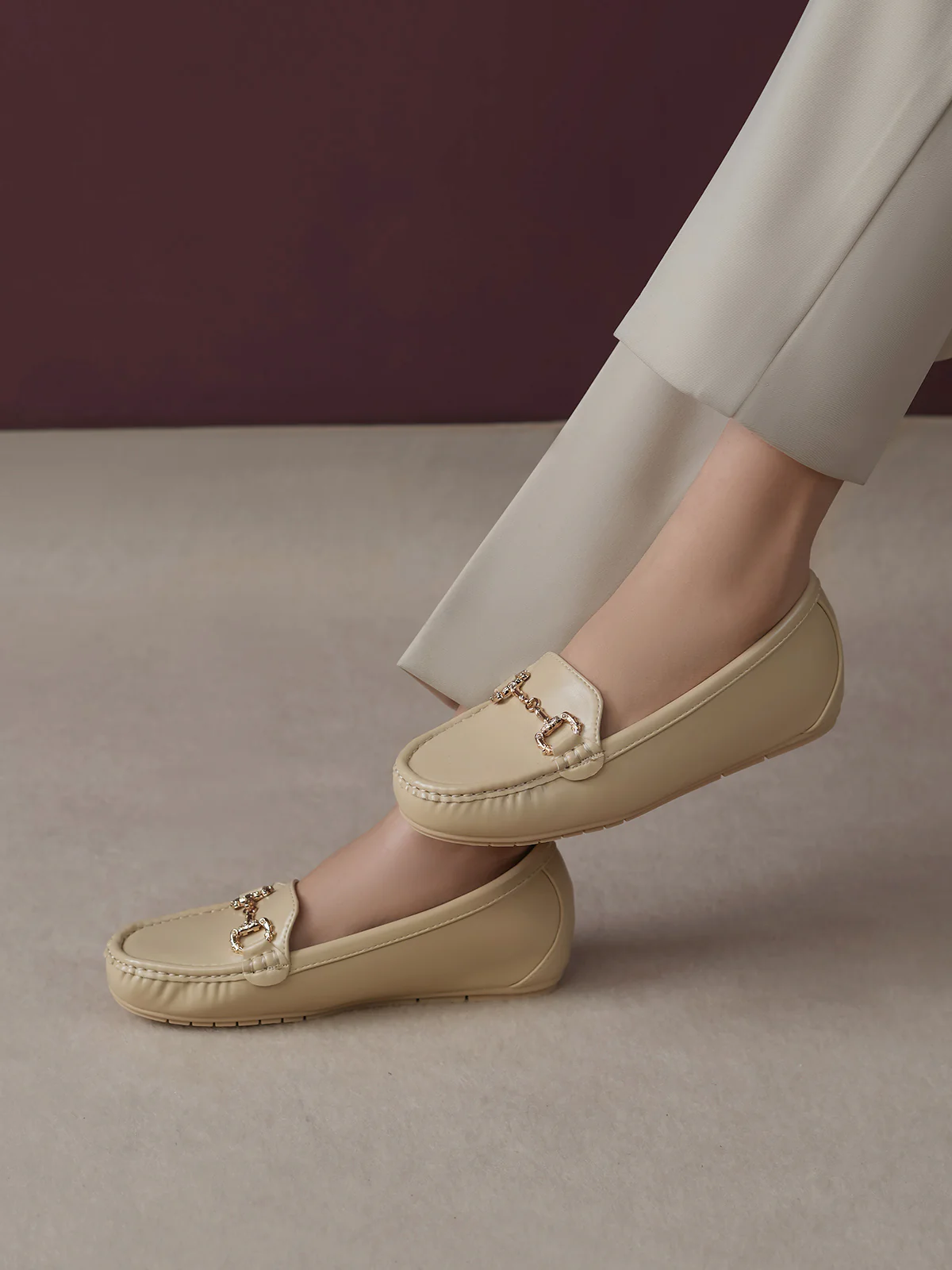 Women "ARICIN" Medium Heel Moccasins - Image 10