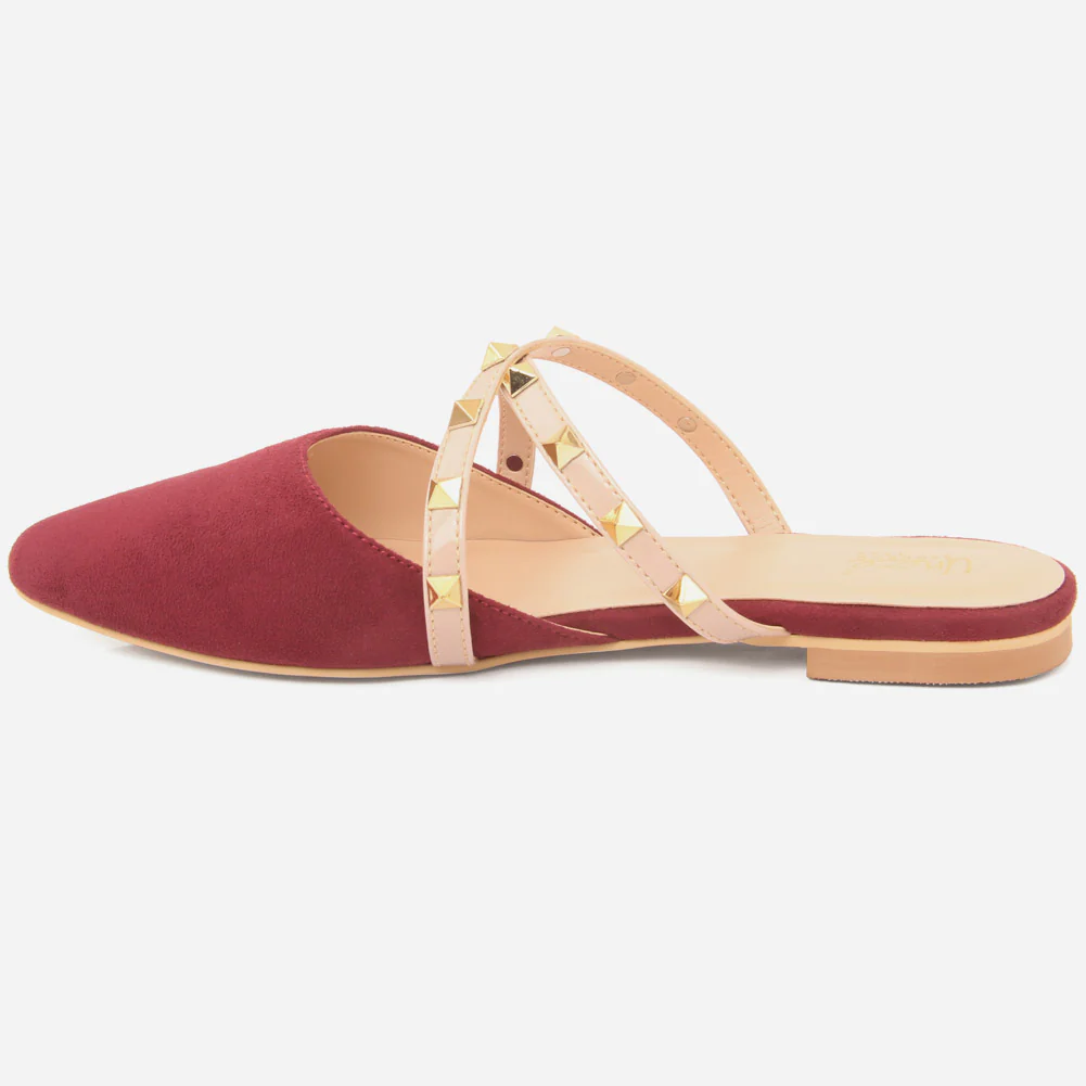 Women "ATHENA" Pointy Toe Slippers - Image 3