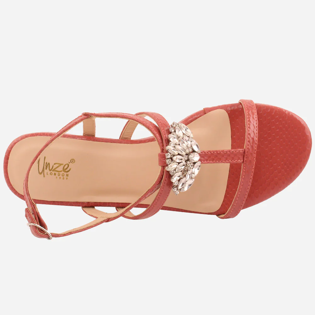 Women "AXEL" Back strap Flat Sandals - Image 4