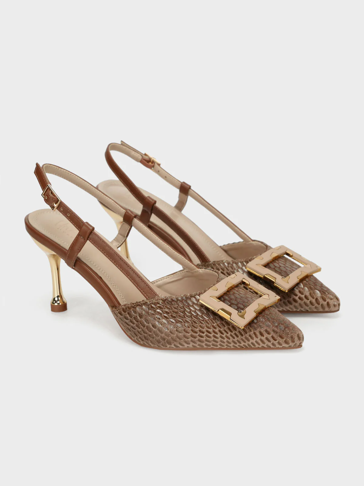 Women "AYLIN" Stylish Pointy Party Sandals - Image 4