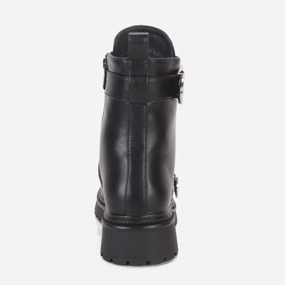Women "AZALEA" Buckle Round Toe Ankle Boots - Image 4