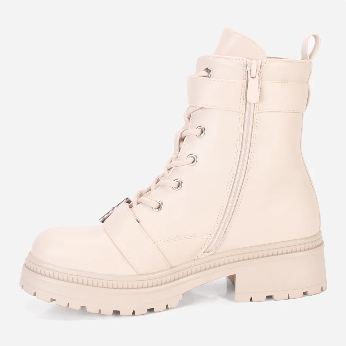 Women "AZALEA" Buckle Round Toe Ankle Boots - Image 3