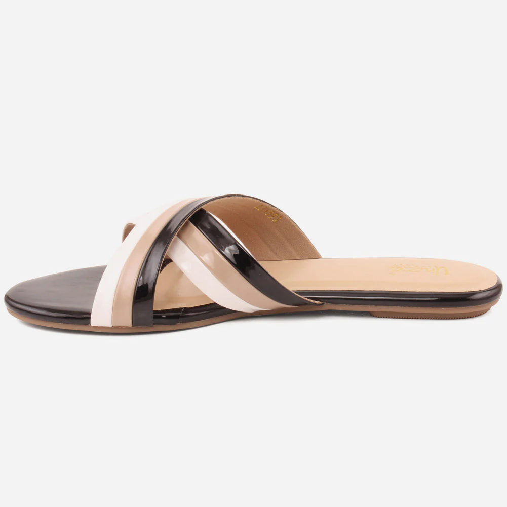 Women "BADY" Multi Color Slip On Slippers - Image 3
