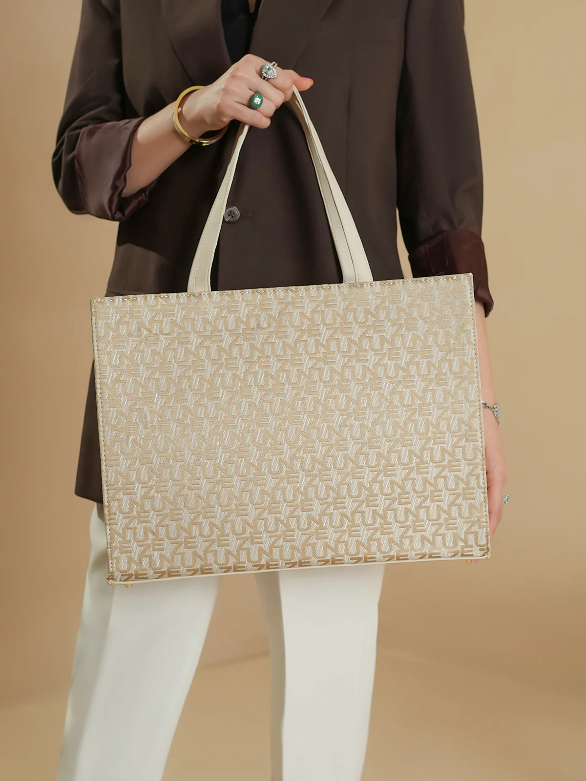 Women "BRONZE" Stylish Casual Tote Bag - Image 3