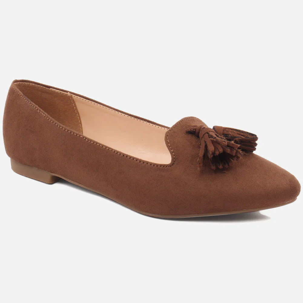 WOMEN "CAREY" COMFORT BURMA POINTED TOE SHOES