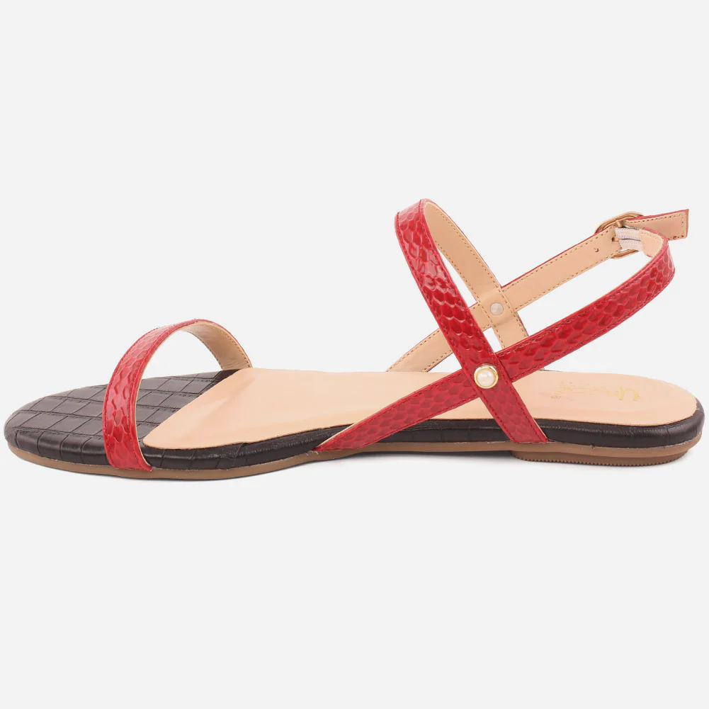 Women "Carmen" Stylish Buckle Sandals - Image 3