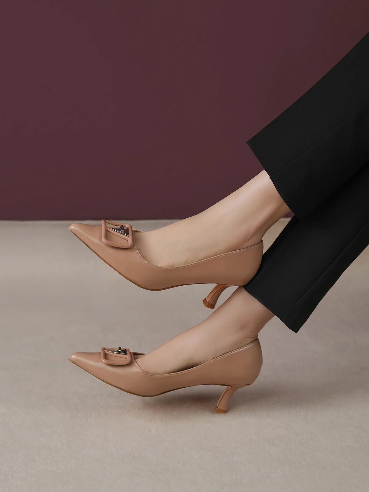 Women "CORD" Perfect Court Shoes - Image 6