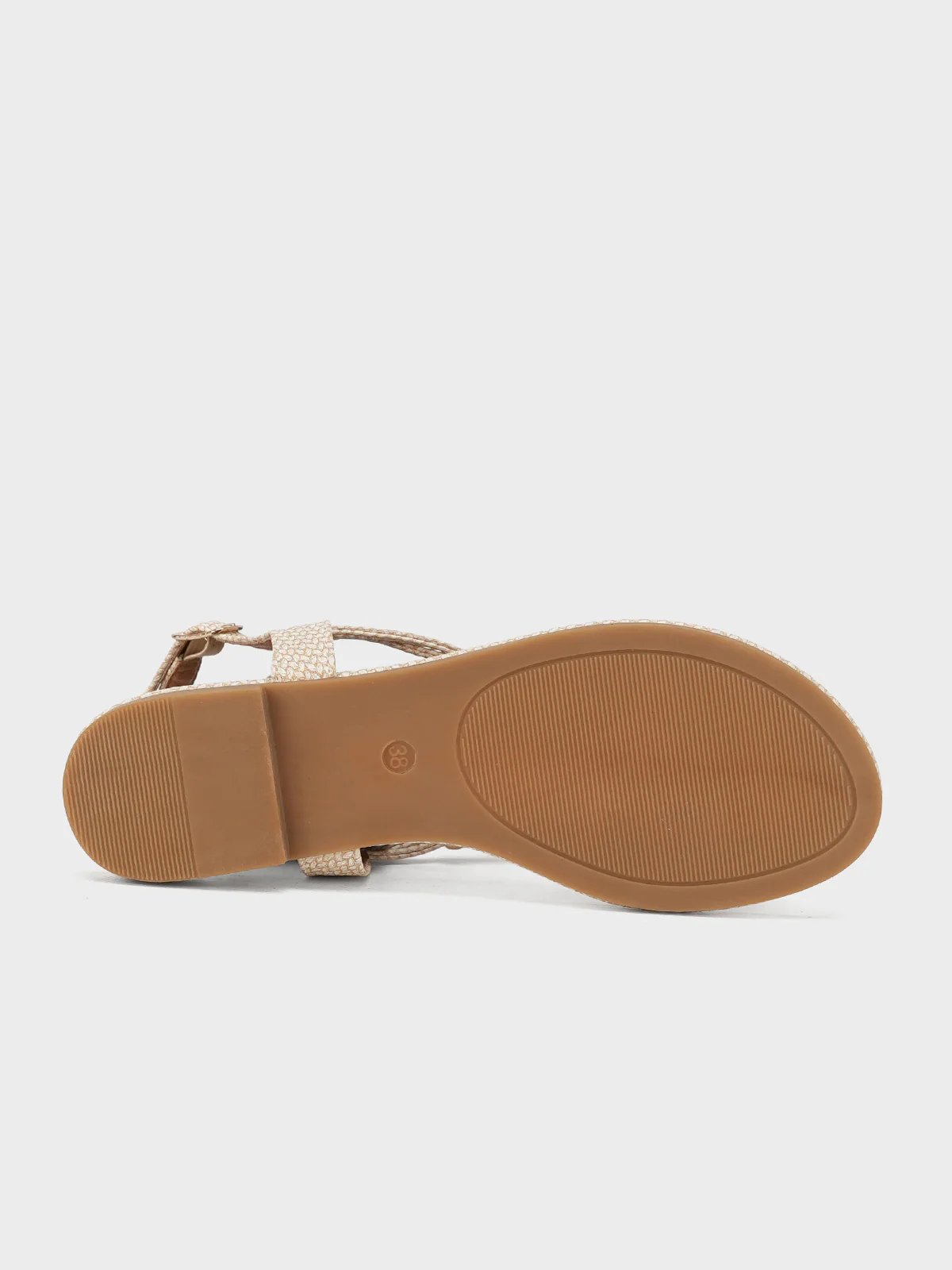 Women "CORSA" Ankle Strap Flat Sandals - Image 4