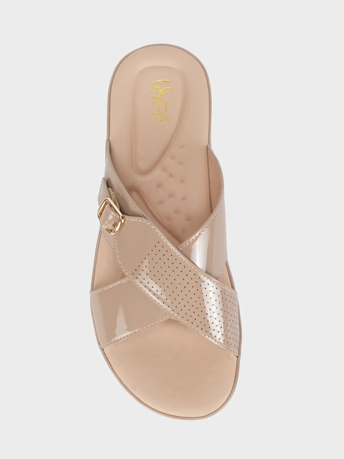 Women "CRESIDA" Crossover Comfy Flat Slippers - Image 5