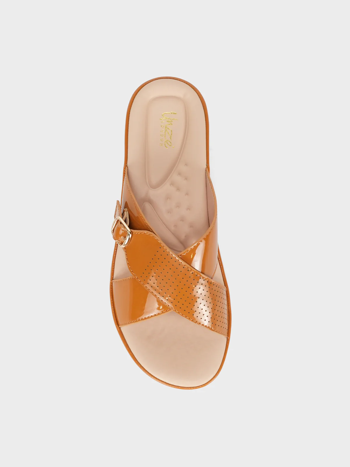 Women "CRESIDA" Crossover Comfy Flat Slippers - Image 5