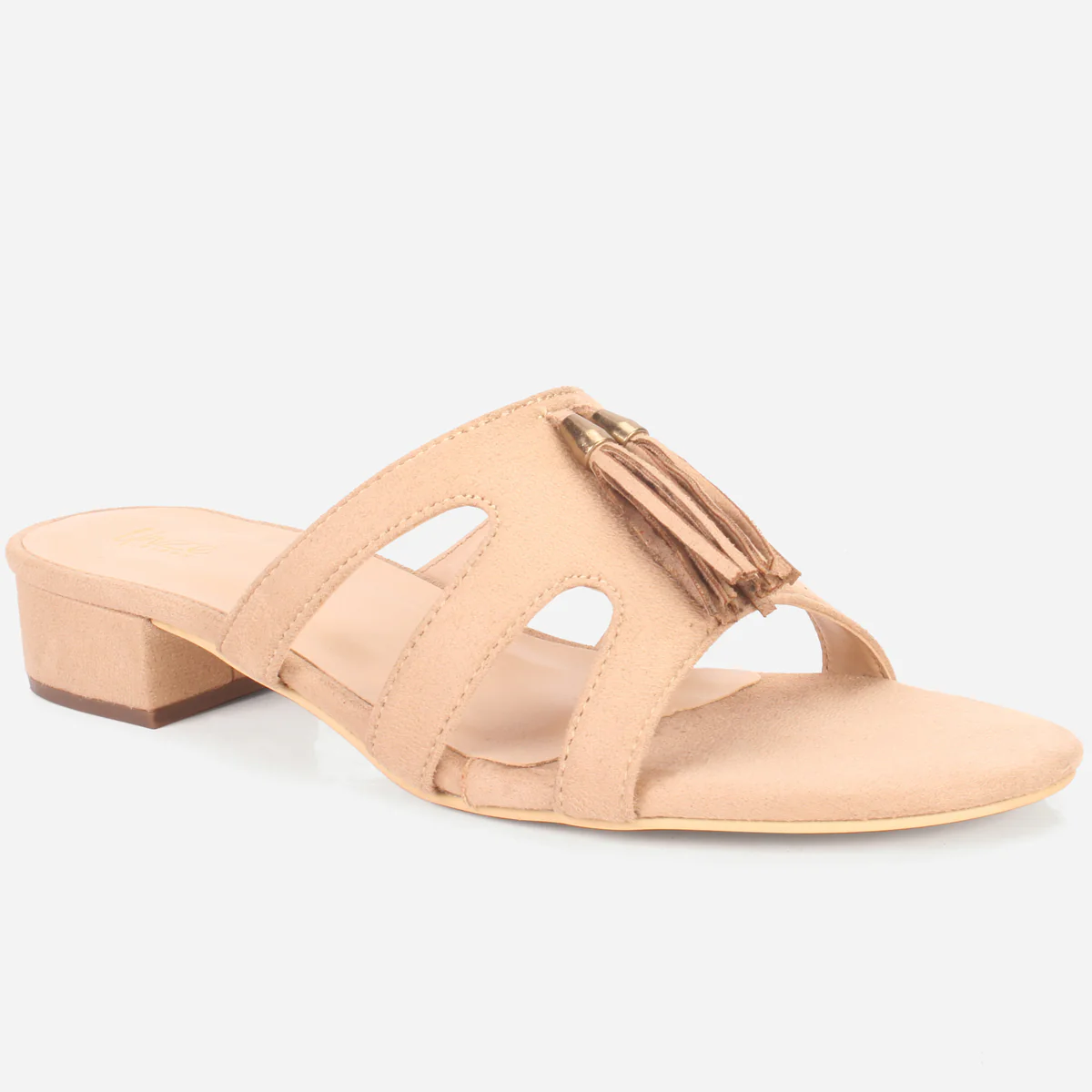 Women "CRUISE" Summer Decorated Block Heel Slippers