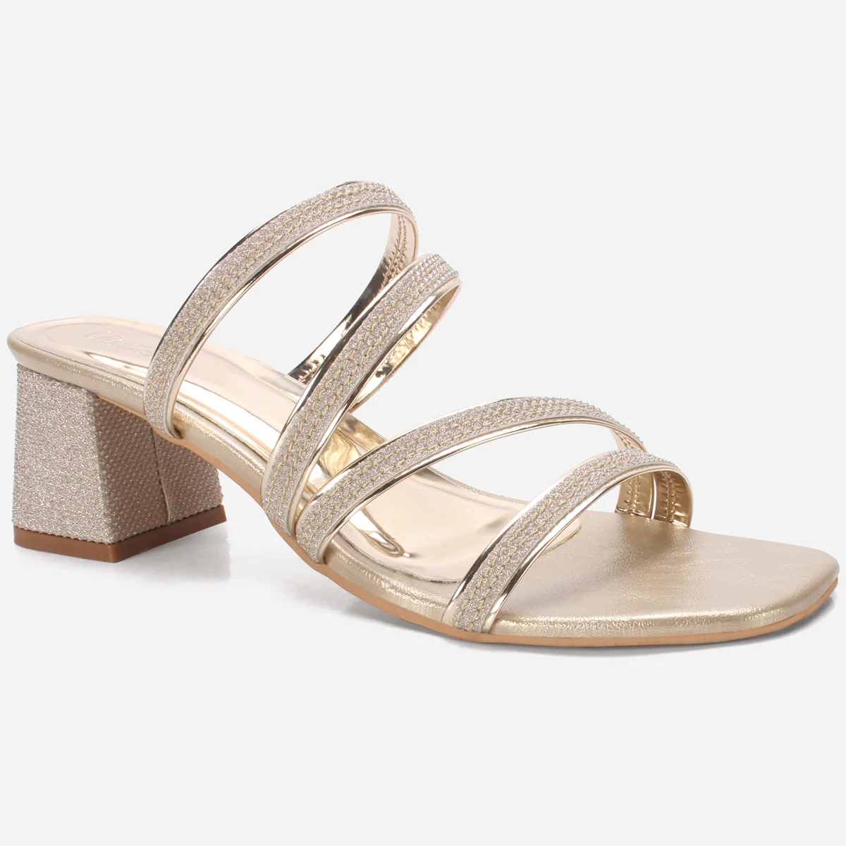 Women "DANIKA" Strappy Block Heel Sandals