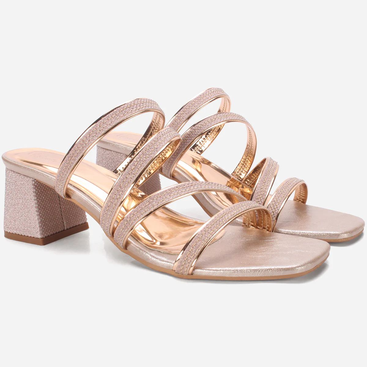 Women "DANIKA" Strappy Block Heel Sandals - Image 2