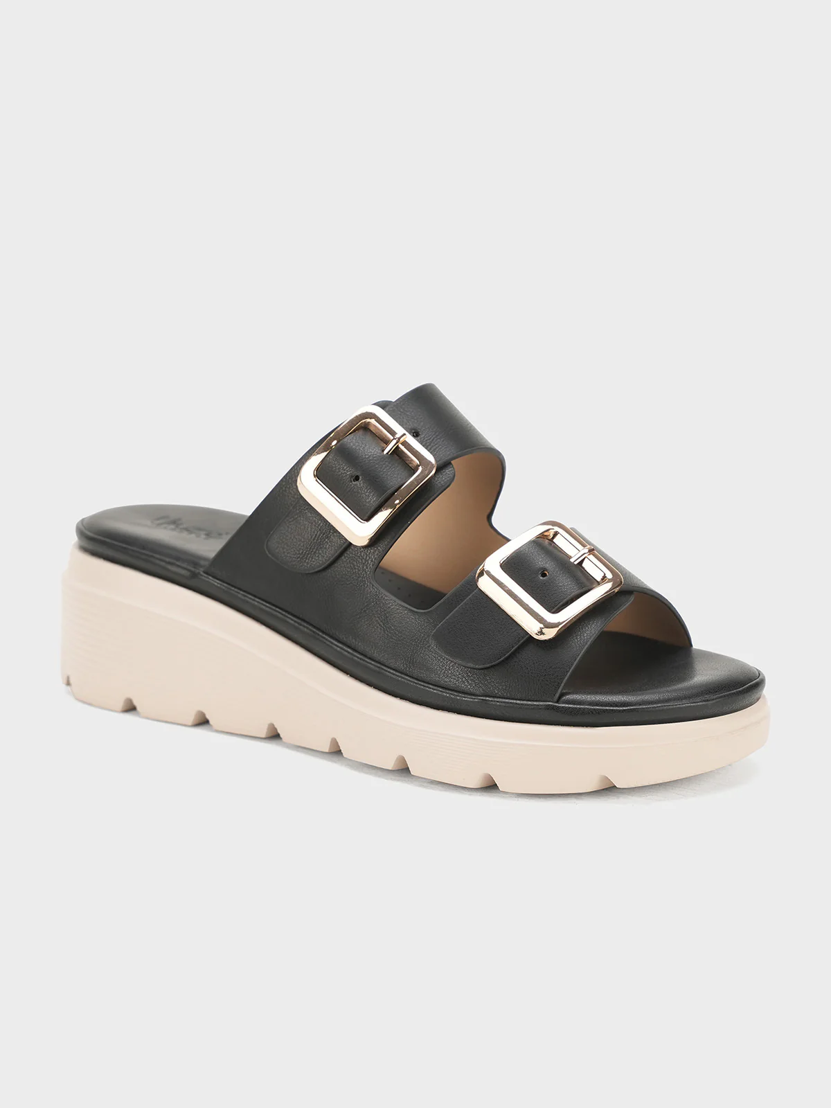 Women "DELIL" Wedge Comfort Slippers