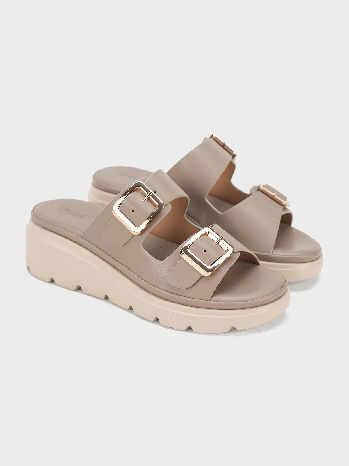 Women "DELIL" Wedge Comfort Slippers - Image 2