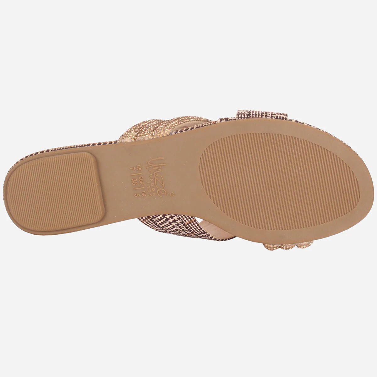 Women "DIANE" Decorated Flat Heel Slippers - Image 6