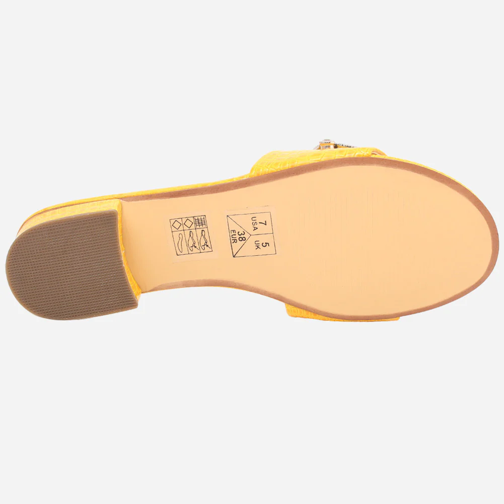 Women "EVELYN" Block Heel Slippers - Image 5