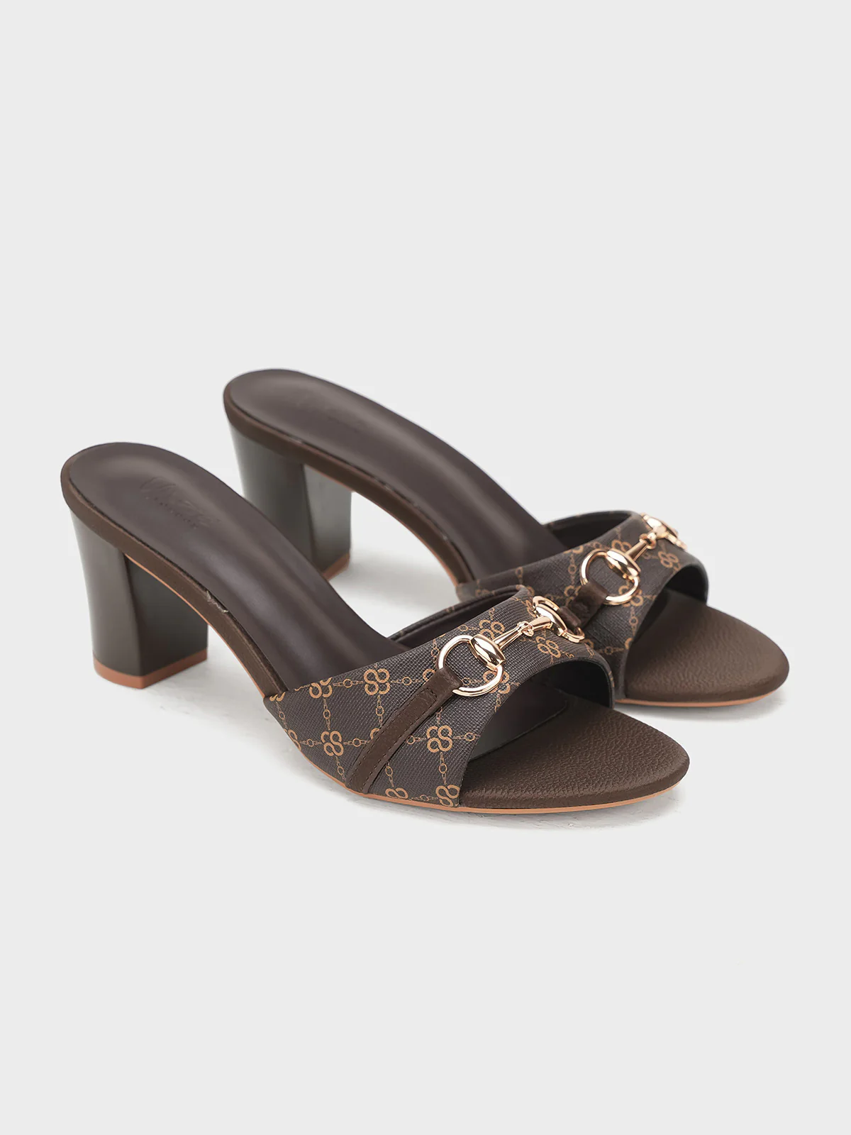 Women "FAVIAN" Slip On Block Heel Sandals - Image 3