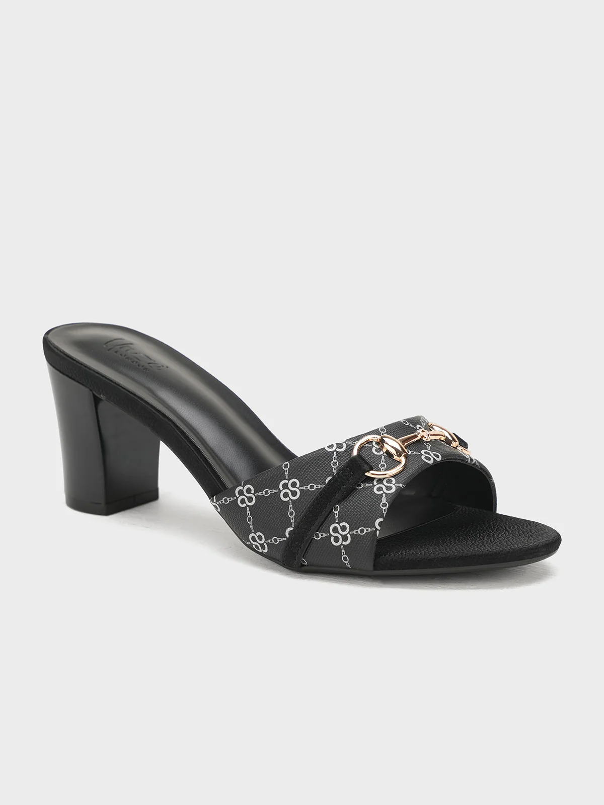 Women "FAVIAN" Slip On Block Heel Sandals - Image 2