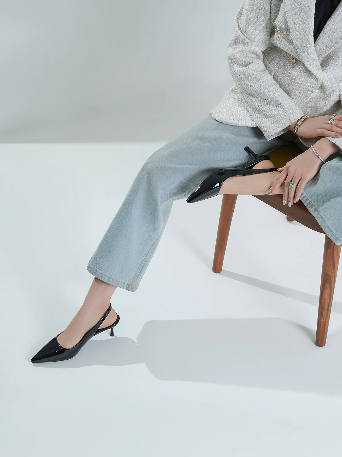 Women "GENTRY" Stylish Buckle Detail Sandals - Image 10