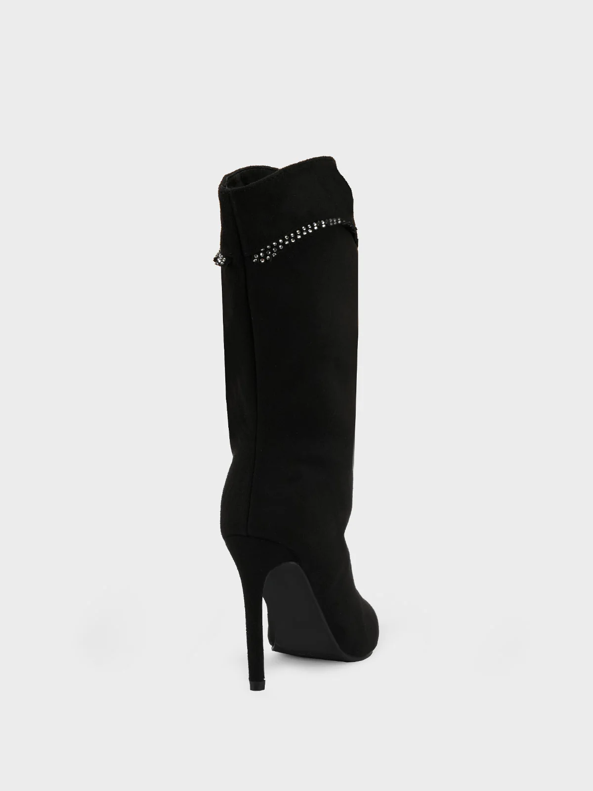 Women "GIANNI" Pointed Toe Fringe Long Boots - Image 3