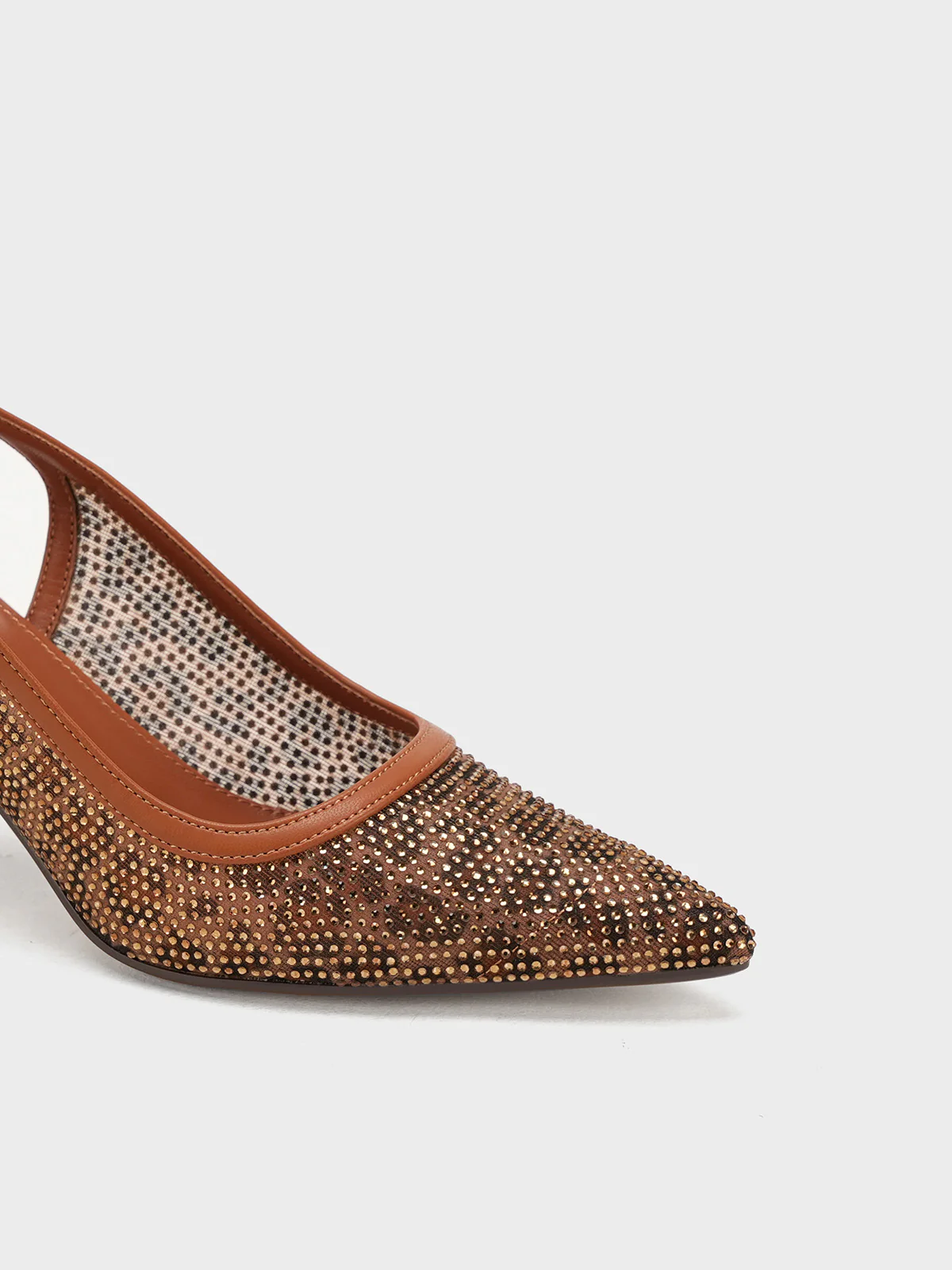 Women "GRACIE" Glamorous Touch Net Sandals - Image 7