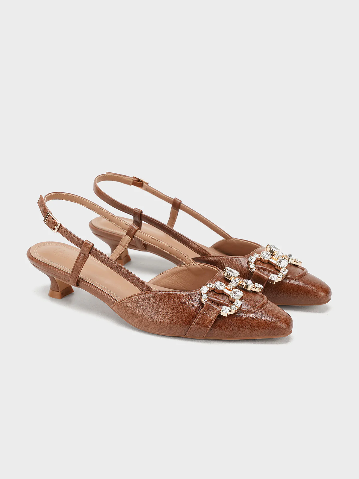 Women "HAYDN" Fancy Buckle Design Sandals - Image 4