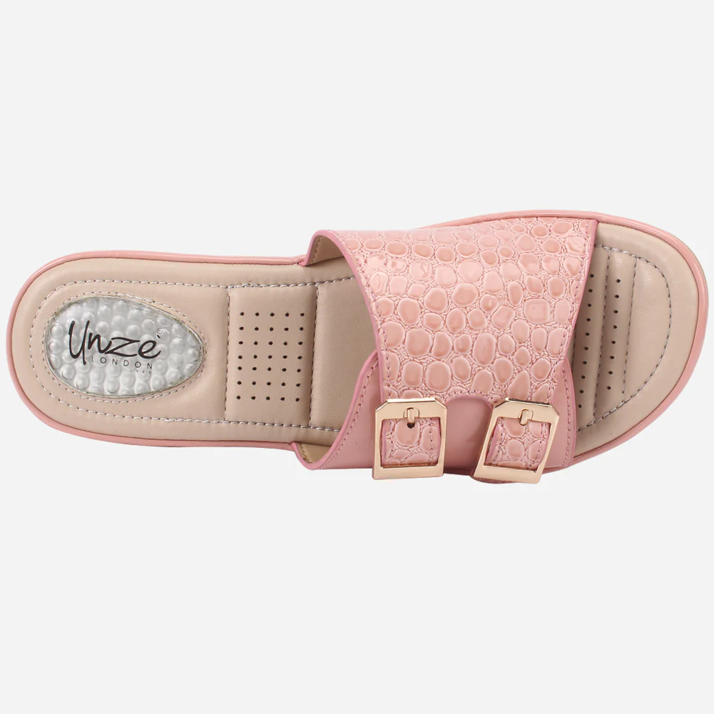 Women "HAZEL" Comfort Open Toe Slippers - Image 4