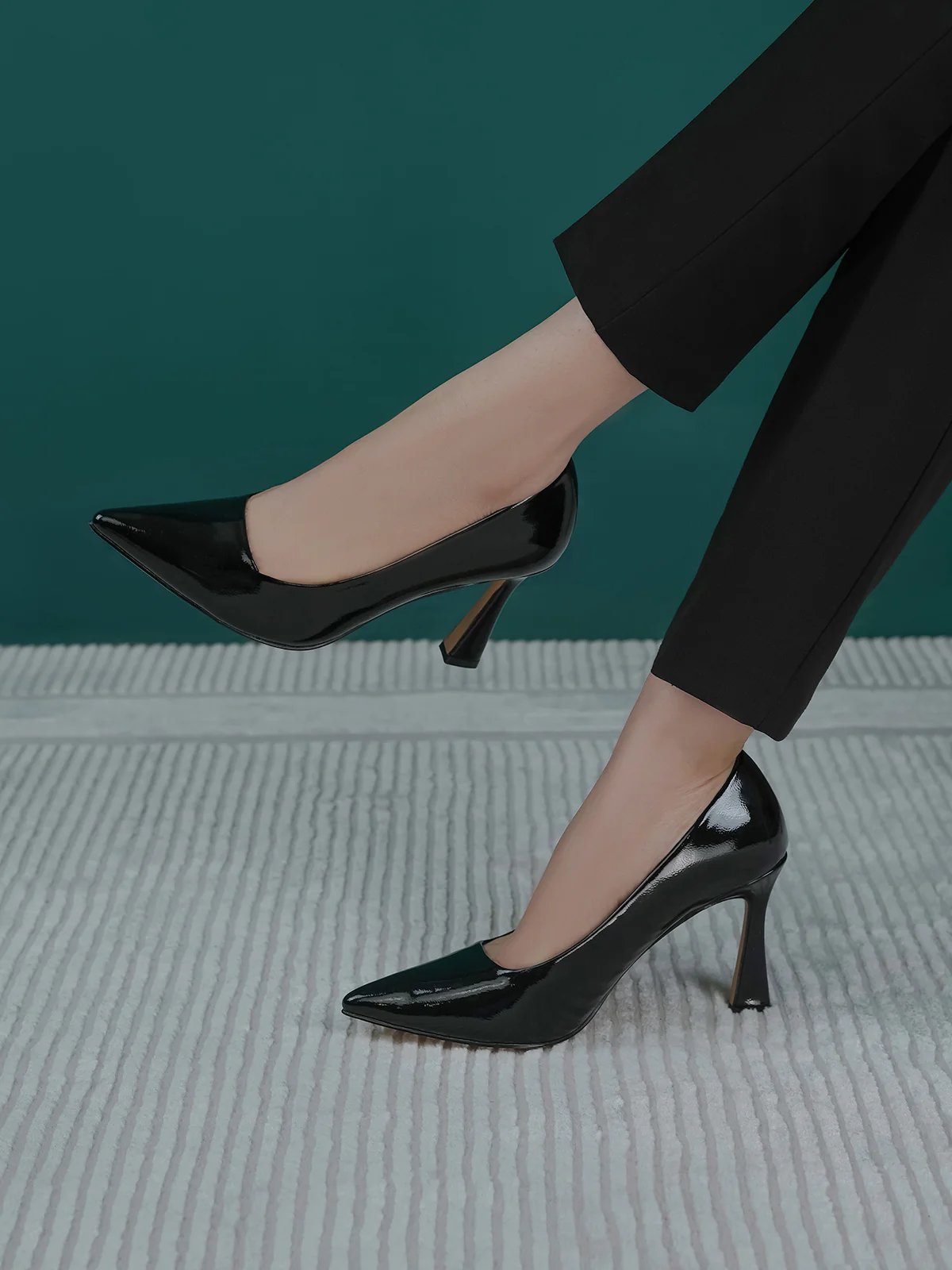 Women "IGRAINE" Slip-On Style Court Shoes - Image 3
