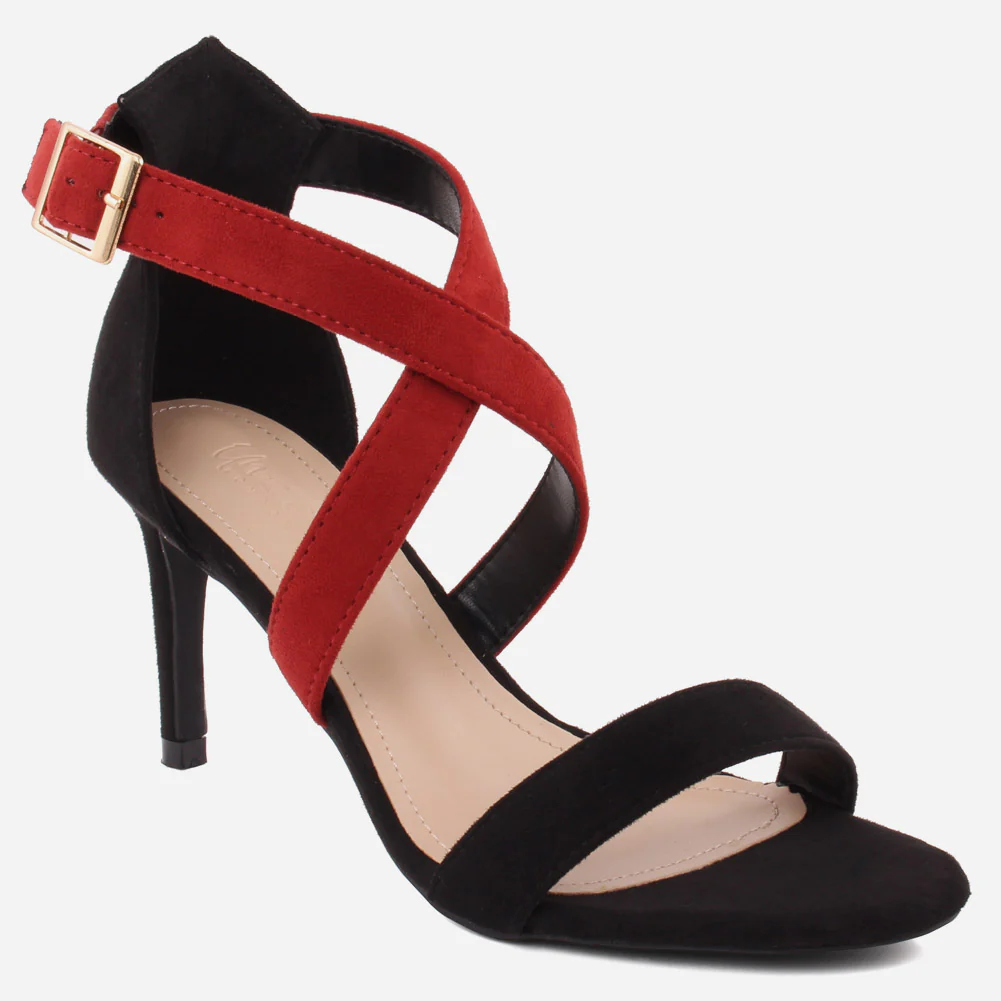 Women "JACK" Open Toe Stiletto Heel Sandals