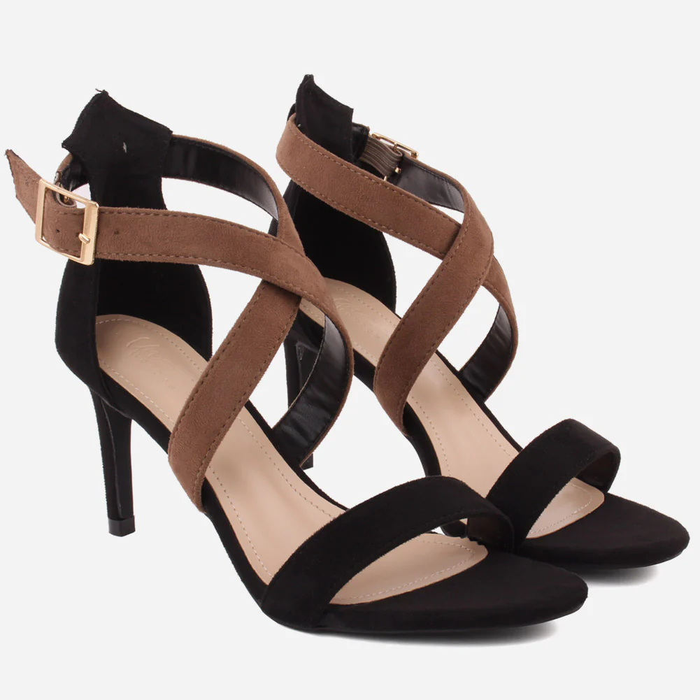Women "JACK" Open Toe Stiletto Heel Sandals - Image 2