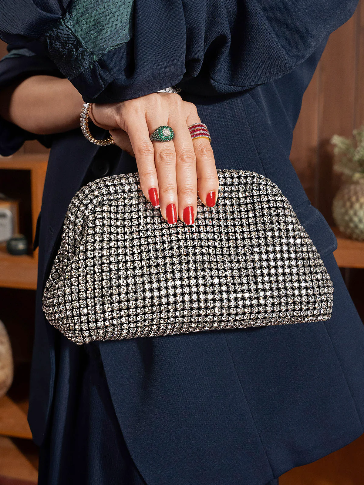 Women "JANICE" Elegant Evening Clutch