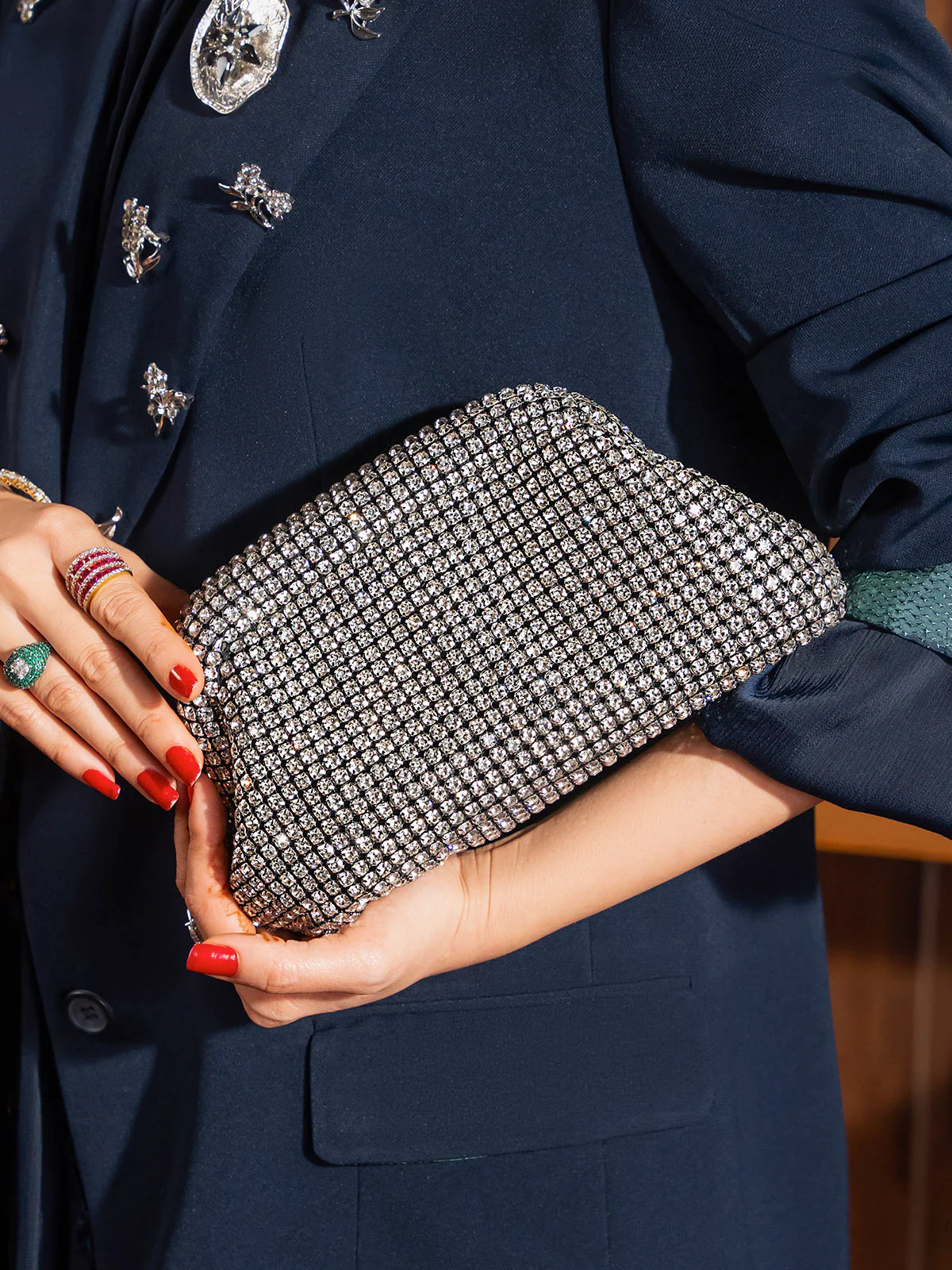 Women "JANICE" Elegant Evening Clutch - Image 6