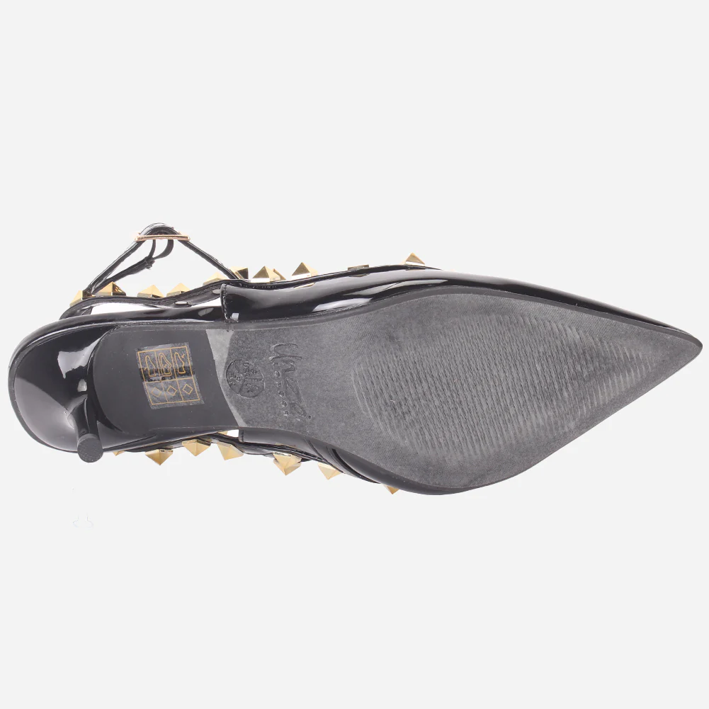 Women "JARNE" Studded Stiletto Sandals - Image 5