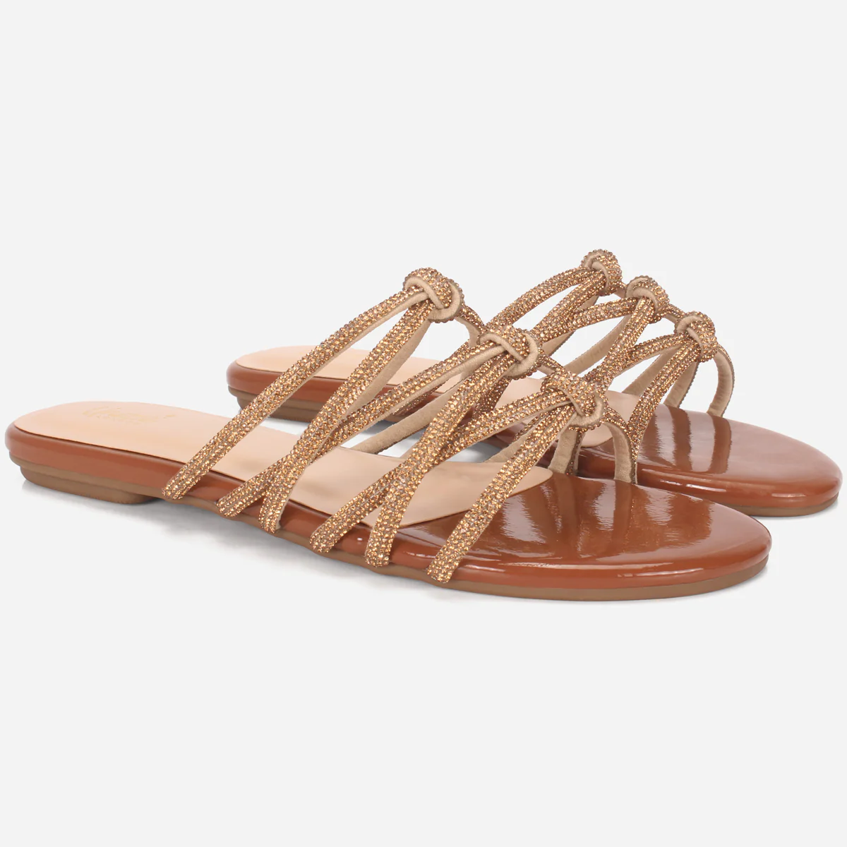 Women "JULIZ" Summer Decorated Flat Slippers - Image 2