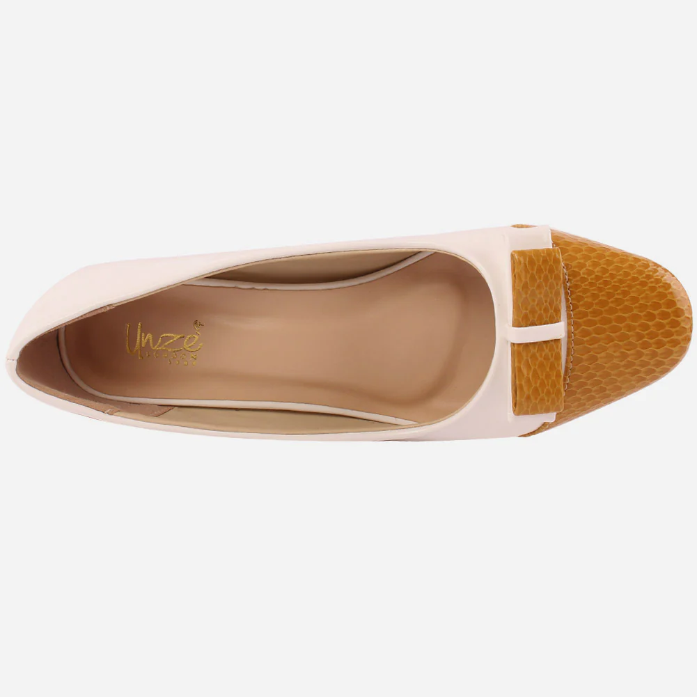Women "Kelly" High Block heel court shoes - Image 4
