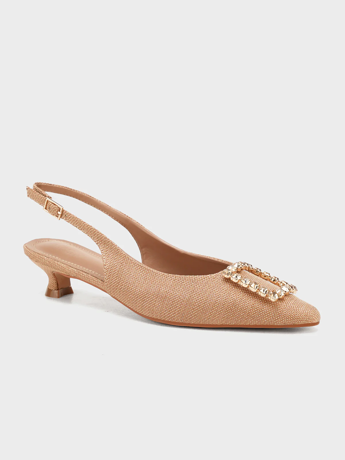 Women "KIMONI" Elegant Kitten Heel Sandals - Image 2
