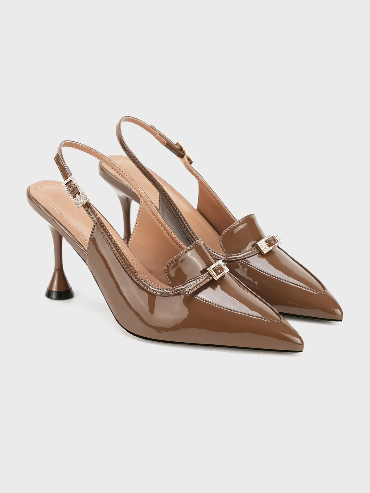 Women "KOALA" Pointed Toe Buckle Sandals - Image 4