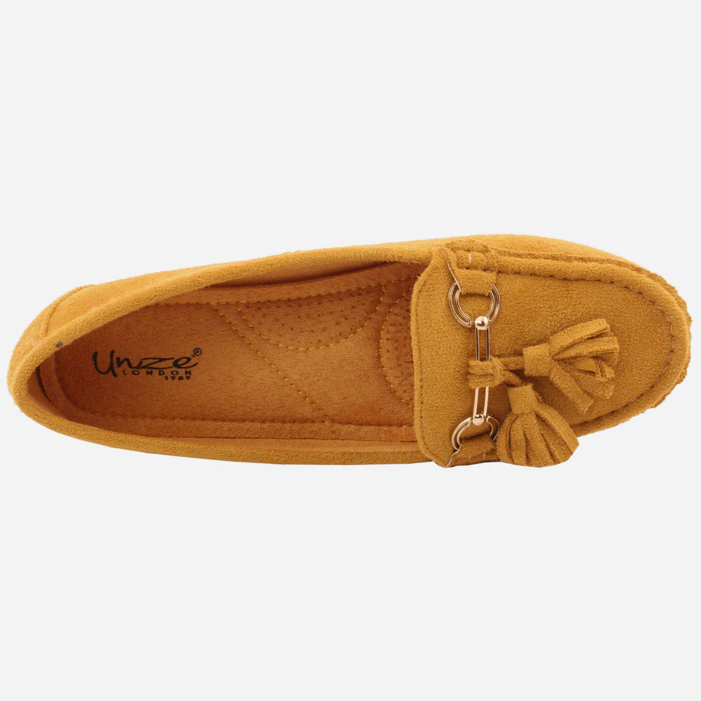 WOMEN "LEA" COMFORT SUEDE MOCCASINS - Image 4