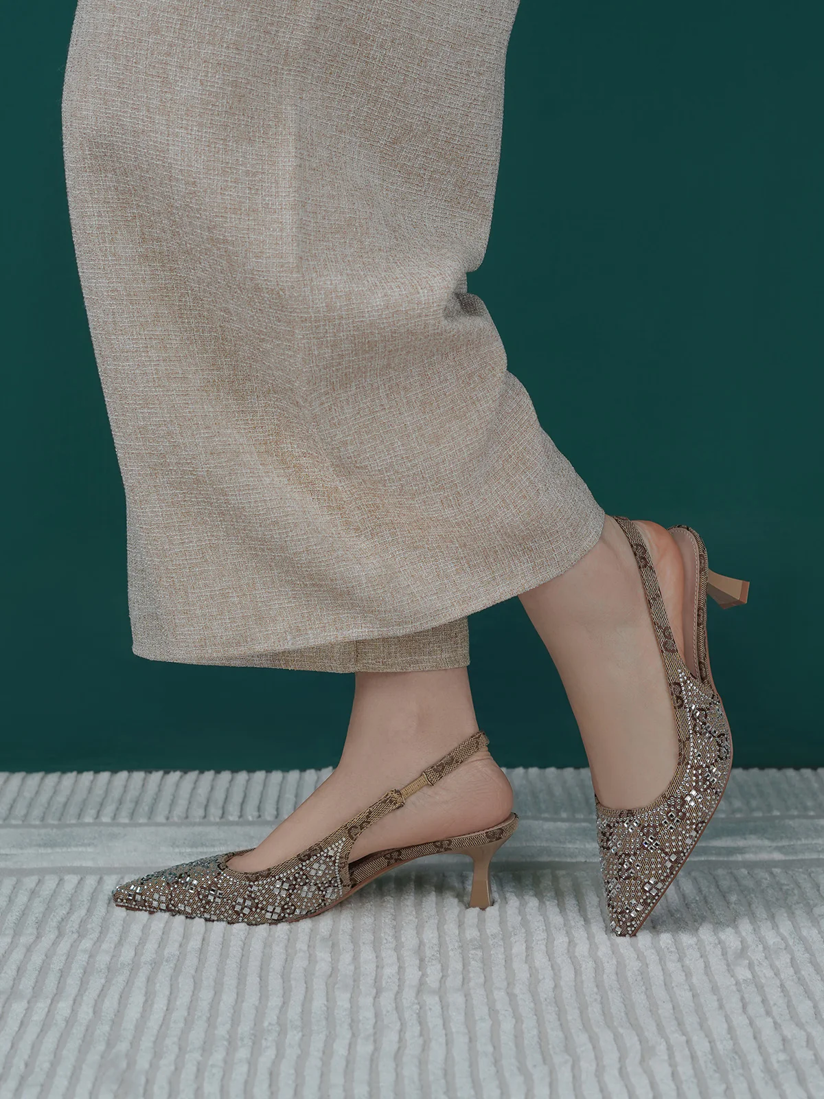 Women "LERATO" Fancy Slingback Sandals