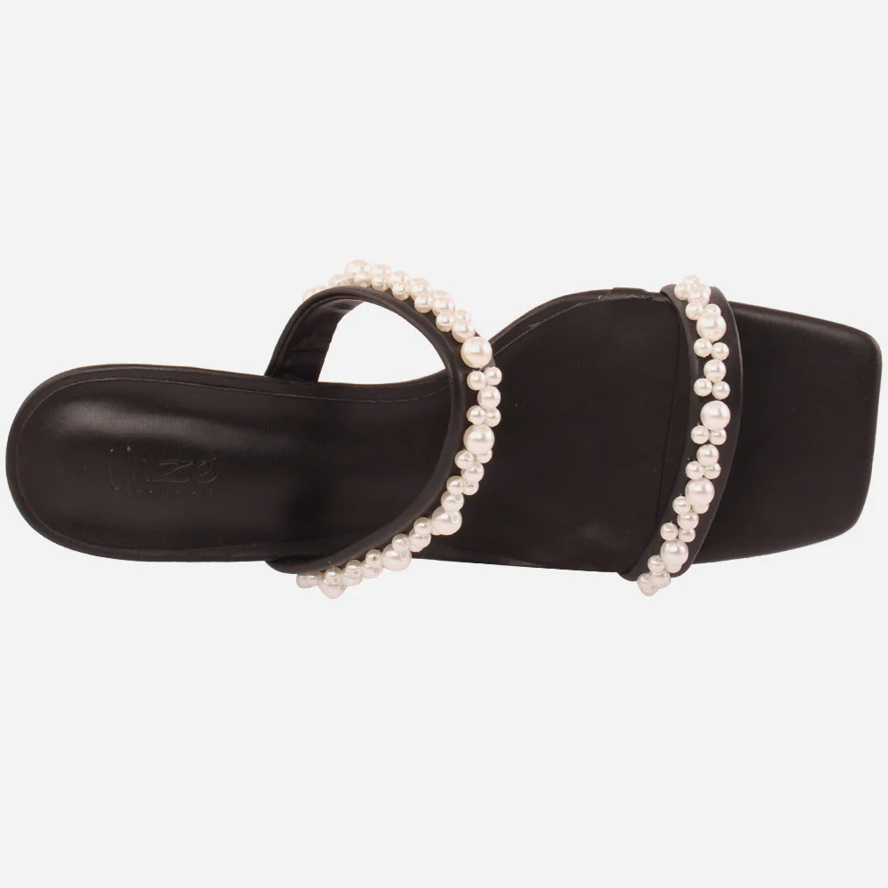 Women "Lindwi" chic sprakling Slip On Sandals - Image 4